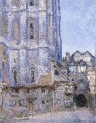 Claude Monet The Cour d Albane painting